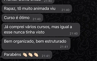 Depoimento de aluno 21